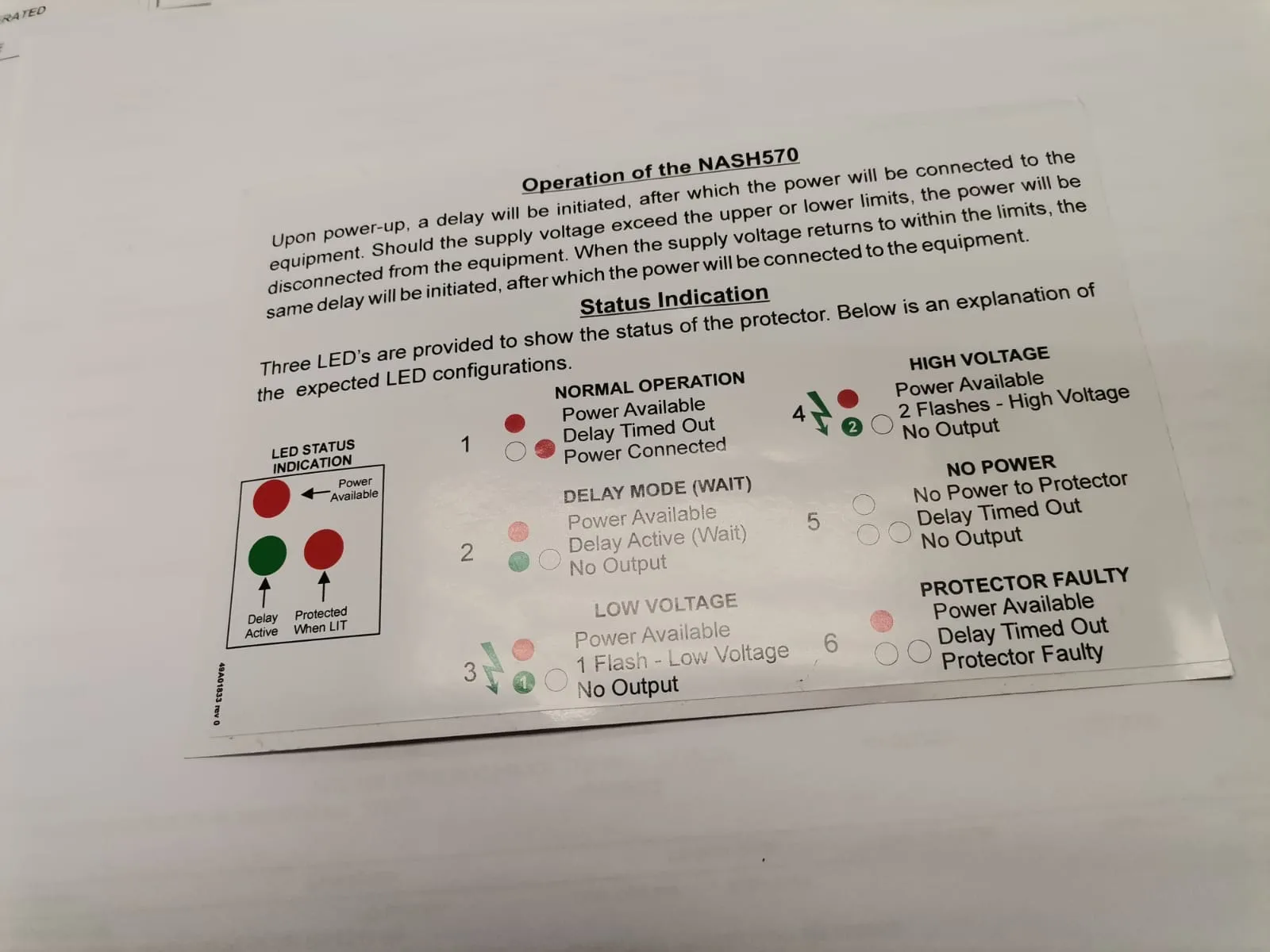 ClearLine RS485 isolator product label
